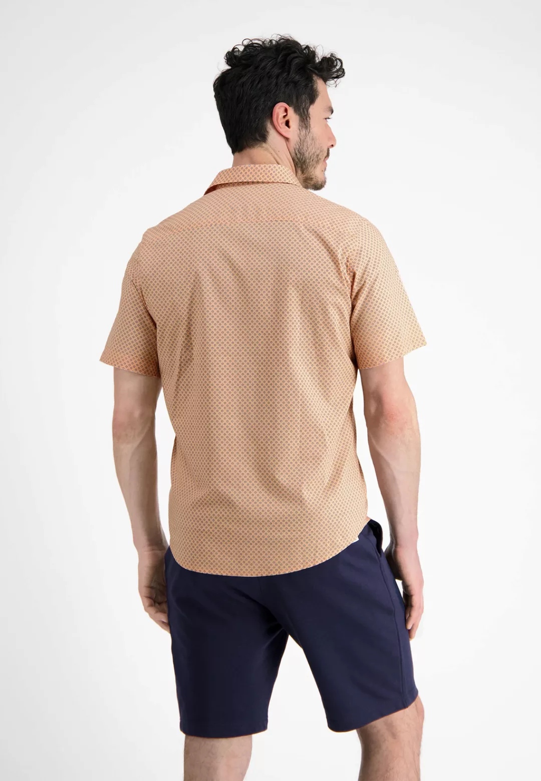 LERROS Kurzarmhemd "LERROS Kurzarmhemd *Geometric AOP*" günstig online kaufen