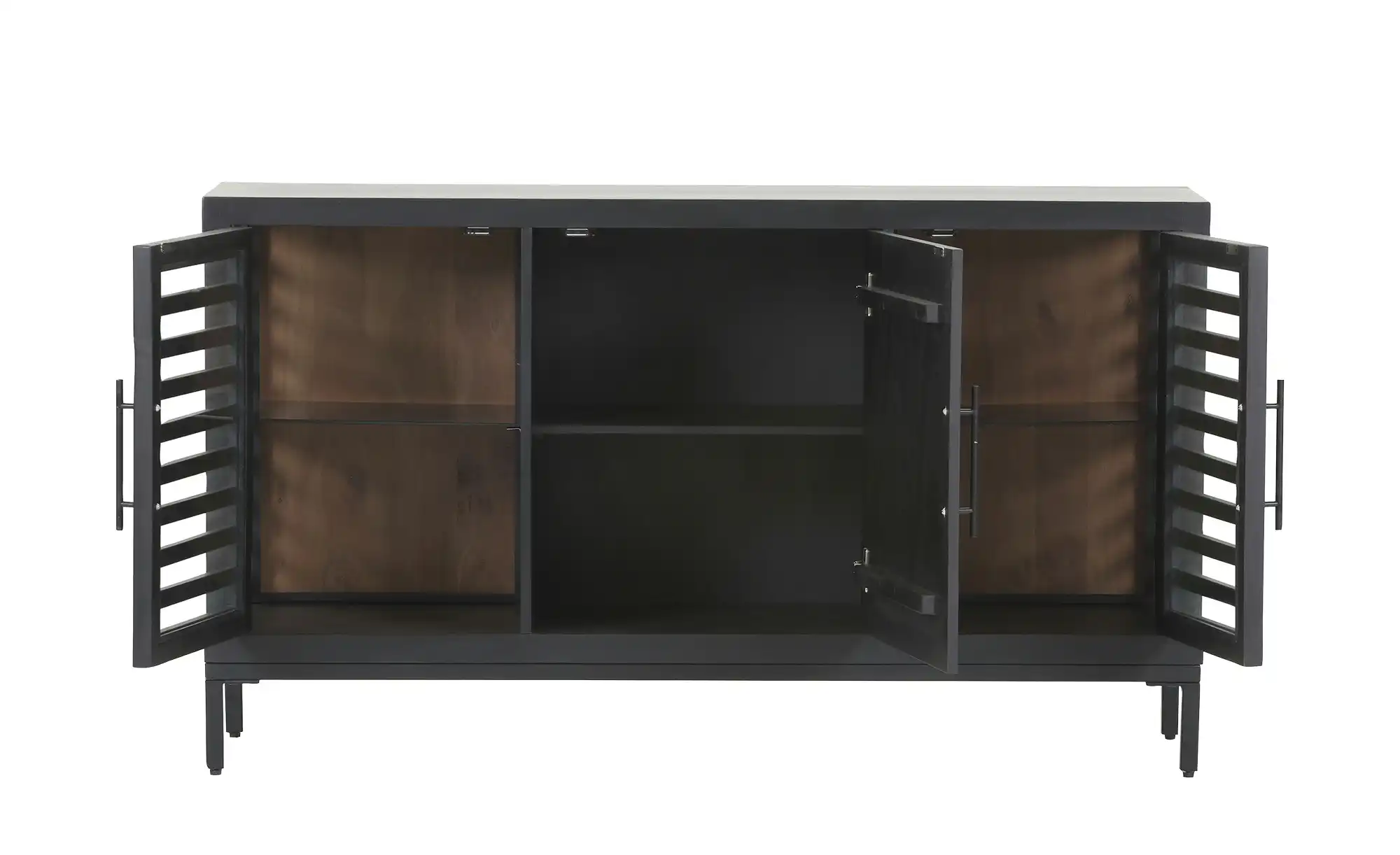 Sideboard  Masca ¦ schwarz ¦ Maße (cm): B: 140 H: 80 T: 43 Kommoden & Sideb günstig online kaufen