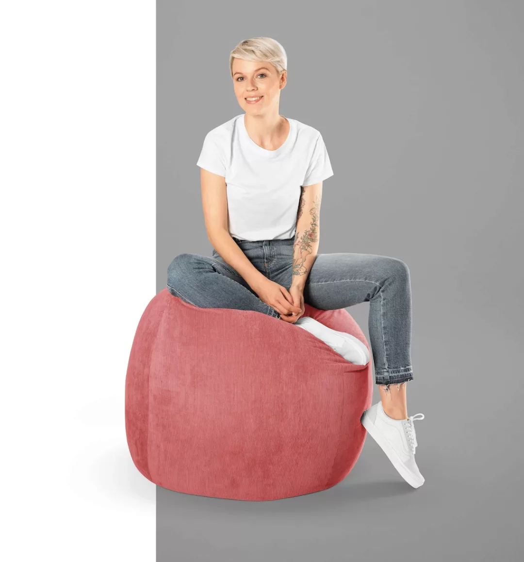 Sitting Point Sitzsack "BeanBag Cordone XL", (1 St.), Kord günstig online kaufen