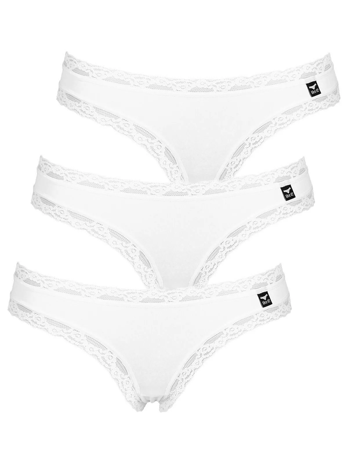 like it Midislip "3er Pack Damen Minislip Olivia", (Spar-Pack, 3 Stück St.) günstig online kaufen