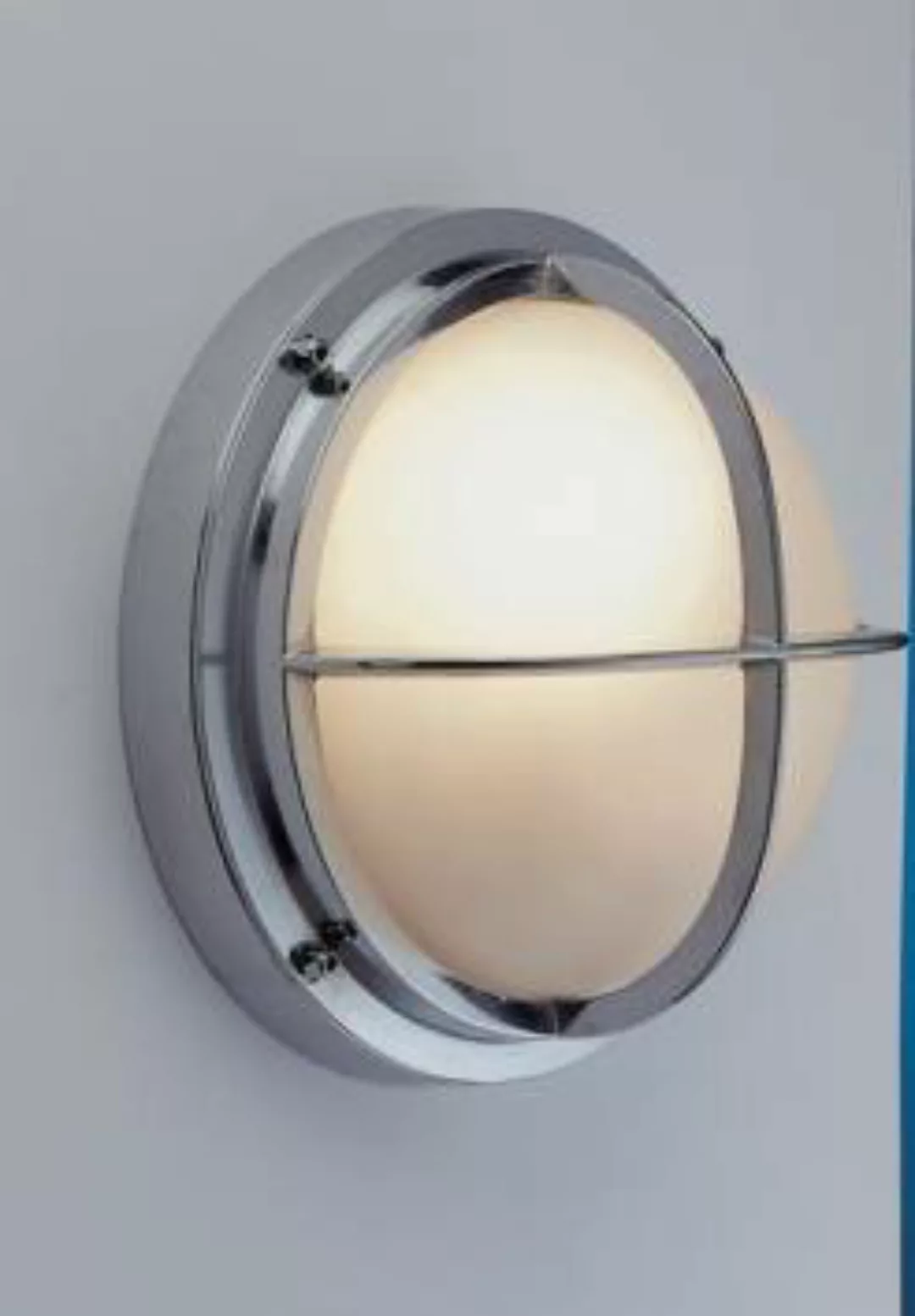 Chrom Wandlampe LED echt Messing IP54 Maritim außen günstig online kaufen
