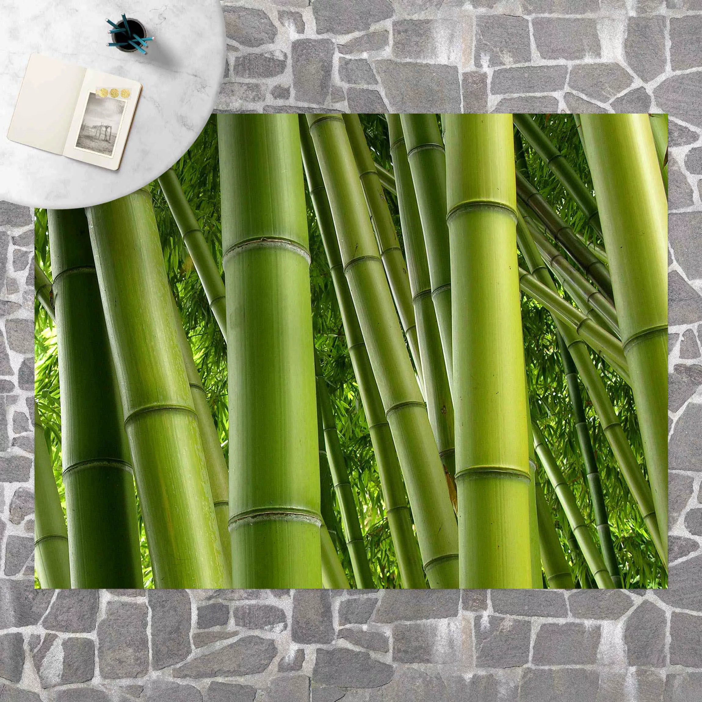 Vinyl-Teppich Bamboo Trees No.2 günstig online kaufen