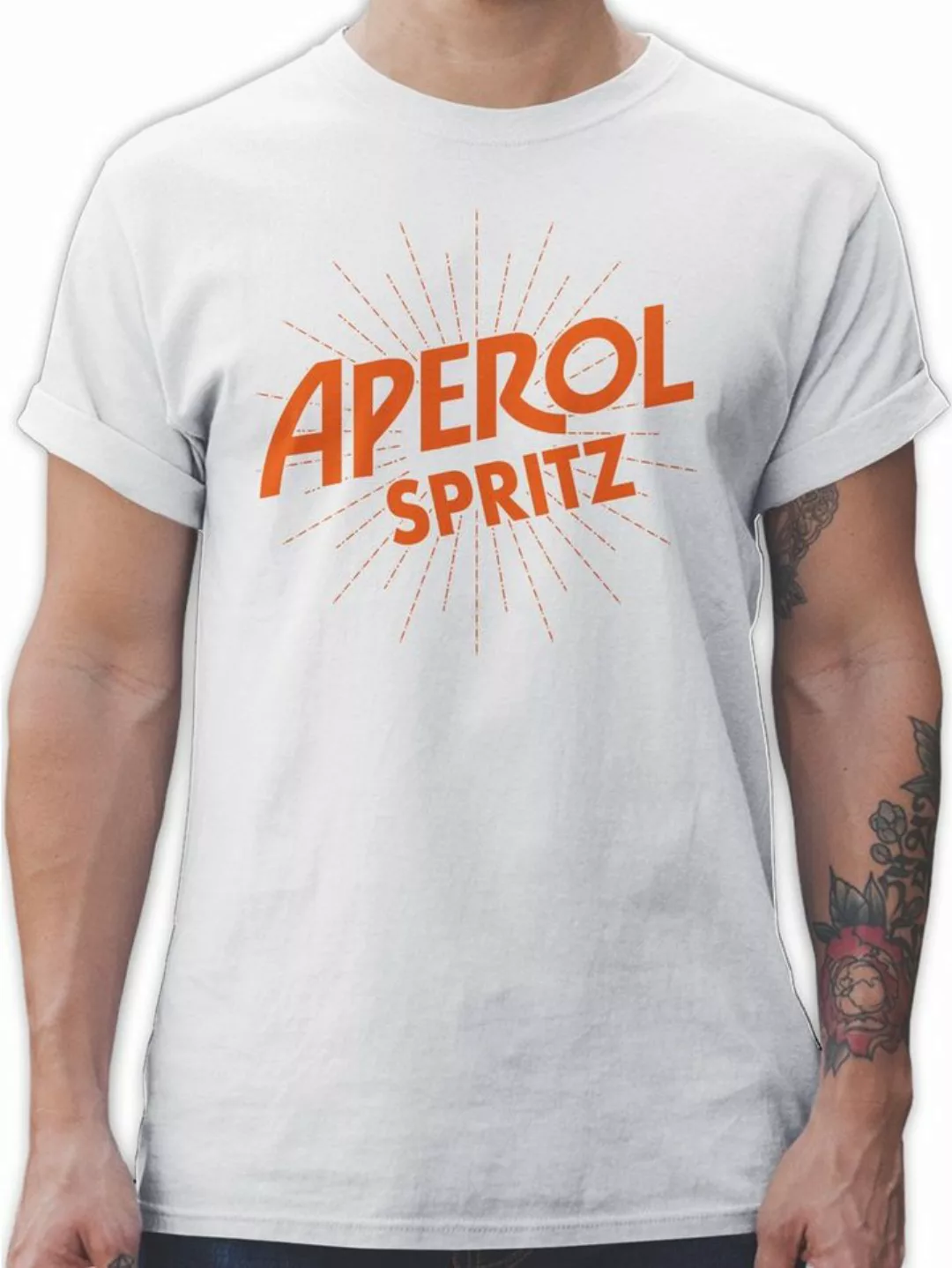 Shirtracer T-Shirt Aperol Spritz Kostüm Karneval & Fasching günstig online kaufen