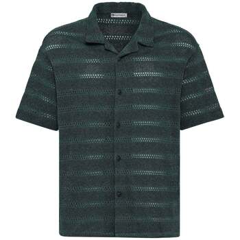 Dandalo  Hemdbluse Lucas Oversize Lapel Collar Short Sleeve Shirt günstig online kaufen
