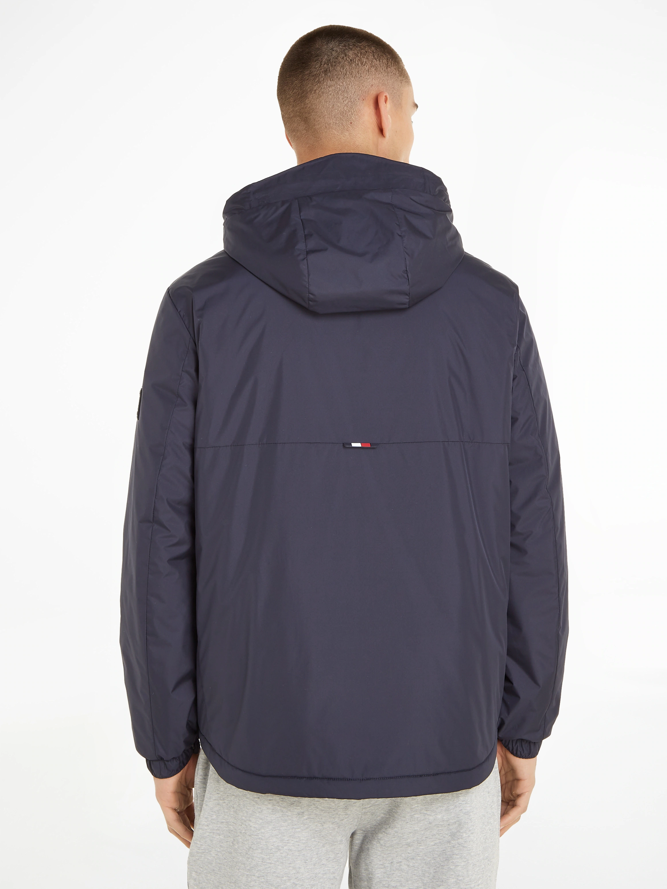 Tommy Hilfiger Outdoorjacke "PORTLAND HOODED JACKET", mit Kapuze, mit wasse günstig online kaufen