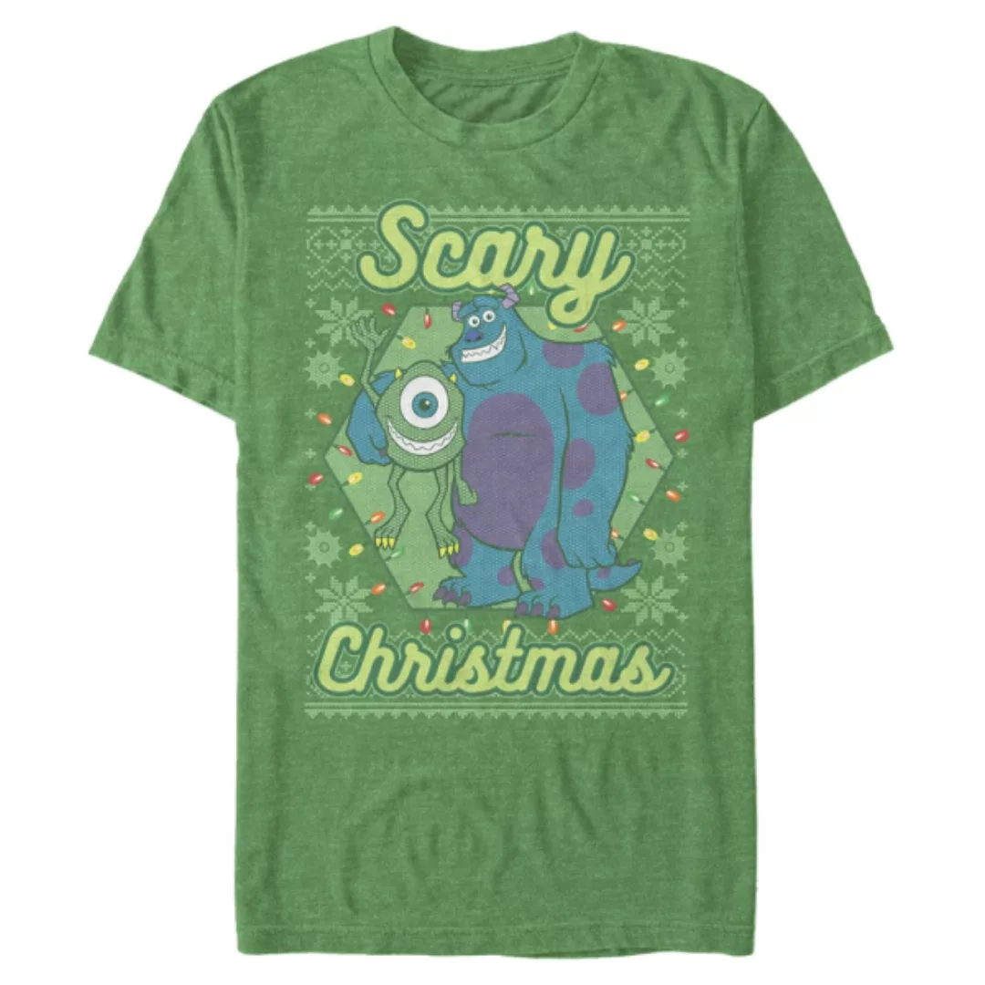 Pixar - Monster - Mike & Sulley Monsters Xmas - Weihnachten - Männer T-Shir günstig online kaufen