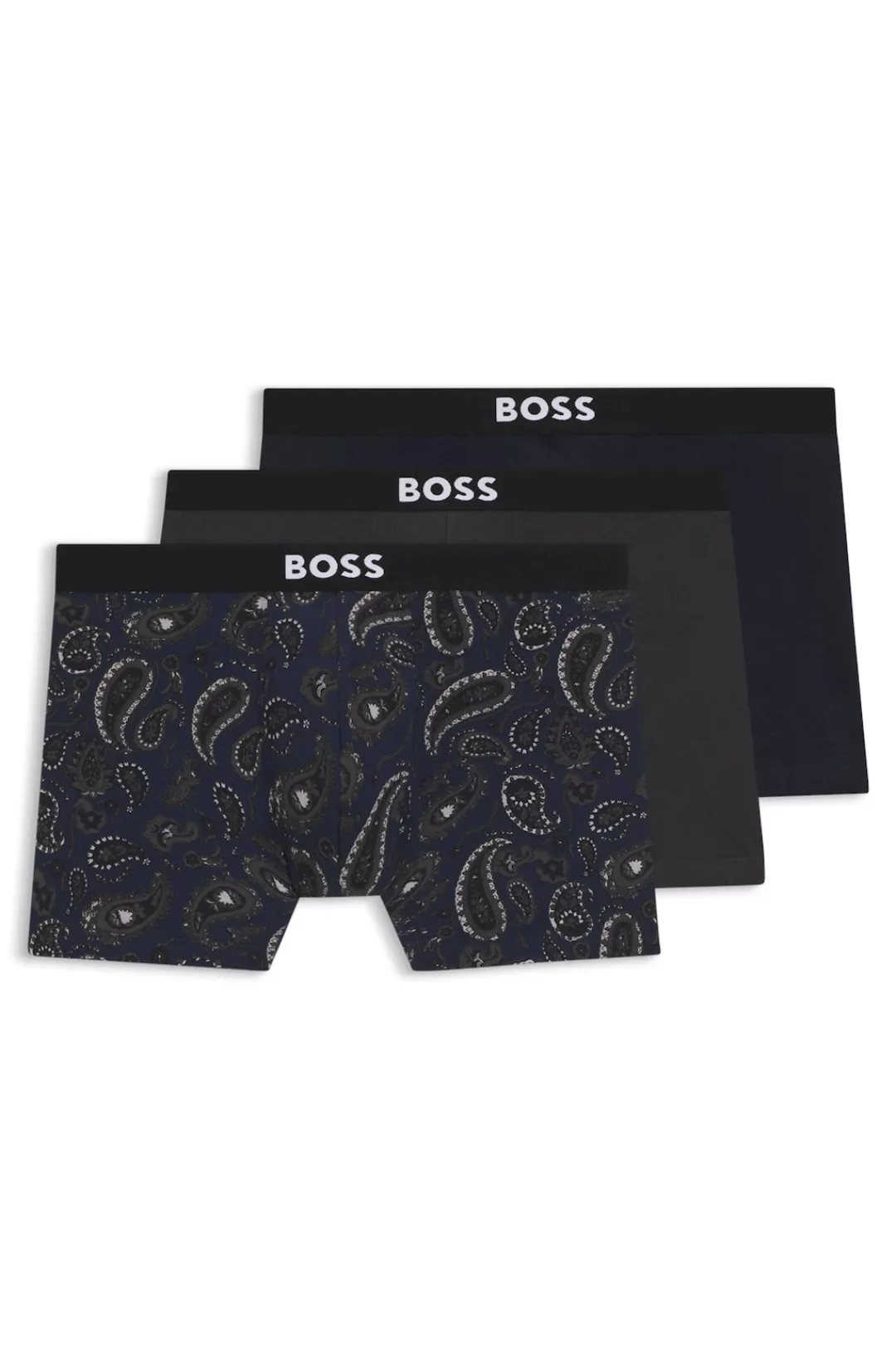 BOSS Boxershorts "Boxer Brief 3P BOSS ONE", (3 St.), elastischer Bund mit L günstig online kaufen
