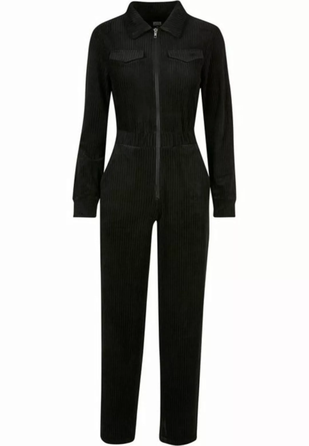 URBAN CLASSICS Jumpsuit Urban Classics Damen Ladies Velvet Rib Boiler Suit günstig online kaufen