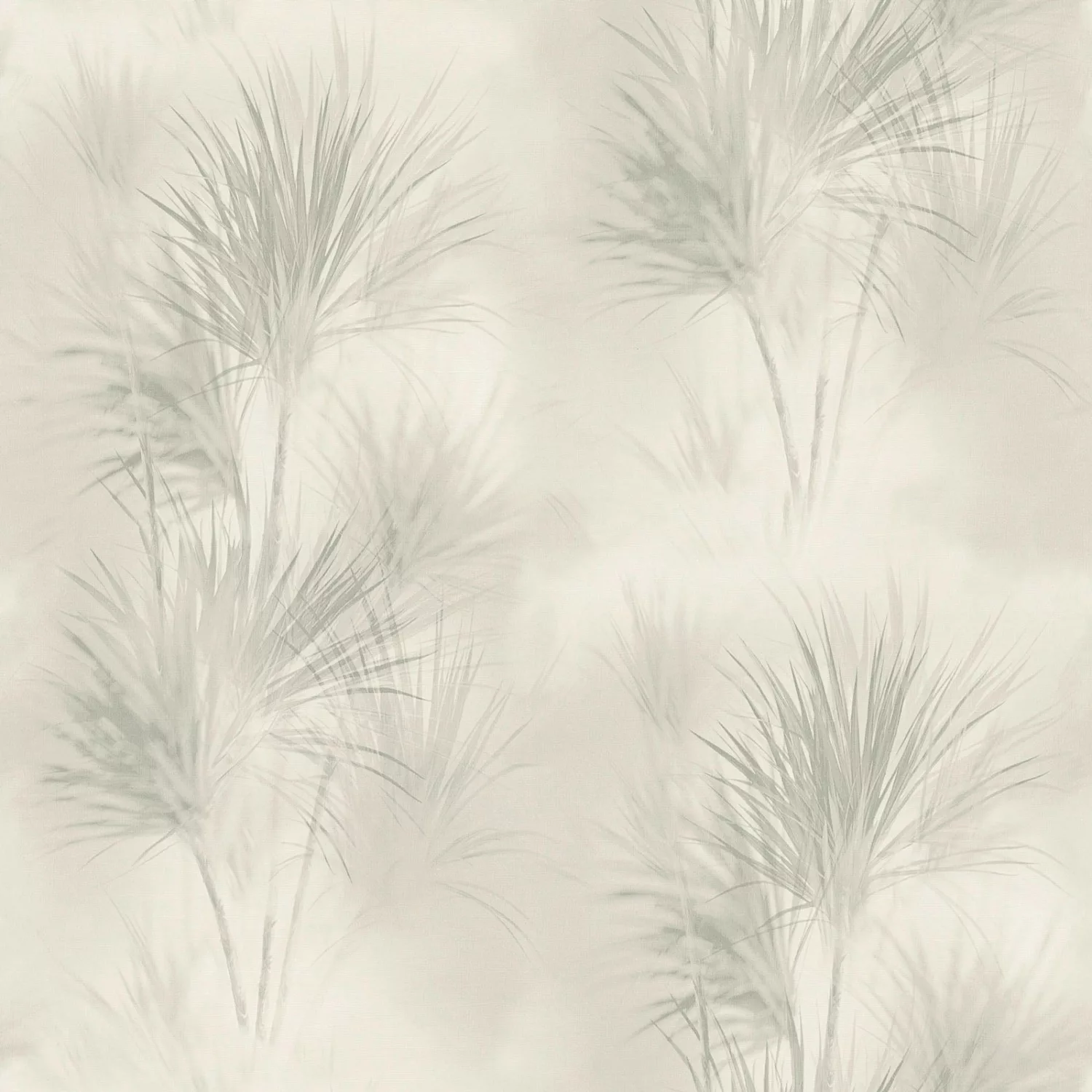 Bricoflor Blaue Tapete mit Palmen Tropische Vliestapete mit Farn Muster in günstig online kaufen