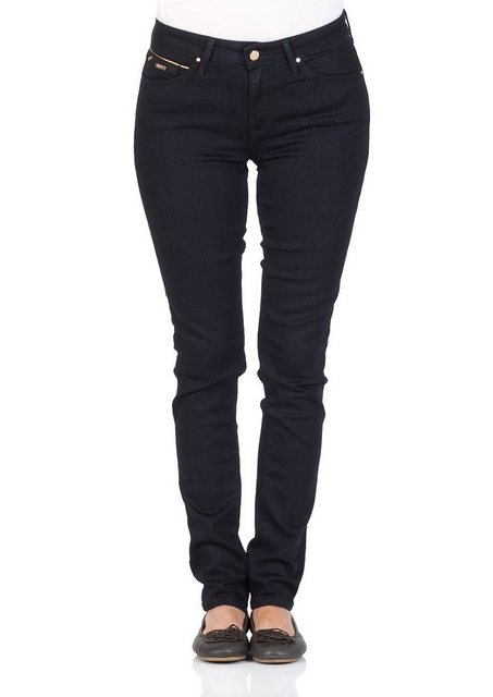 Mavi Damen Jeans Nicole - Super Skinny Fit - Blau - Rinse Chic Move günstig online kaufen