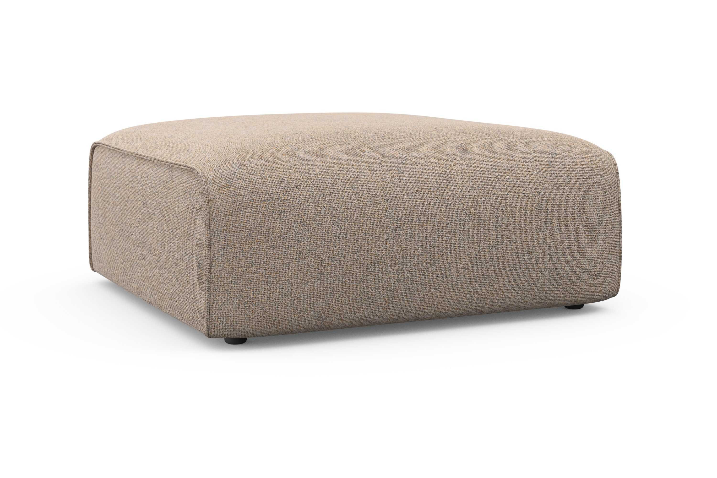 RAUM.ID Polsterhocker "Merid Sitzhocker, Maße B/T/H: 97/97/43 cm", als Modu günstig online kaufen