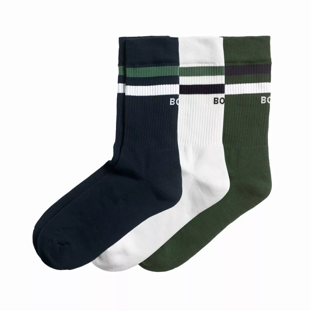Bjorn Borg 3-Pack Socken Mehrfarbig - Größe 41-45 günstig online kaufen