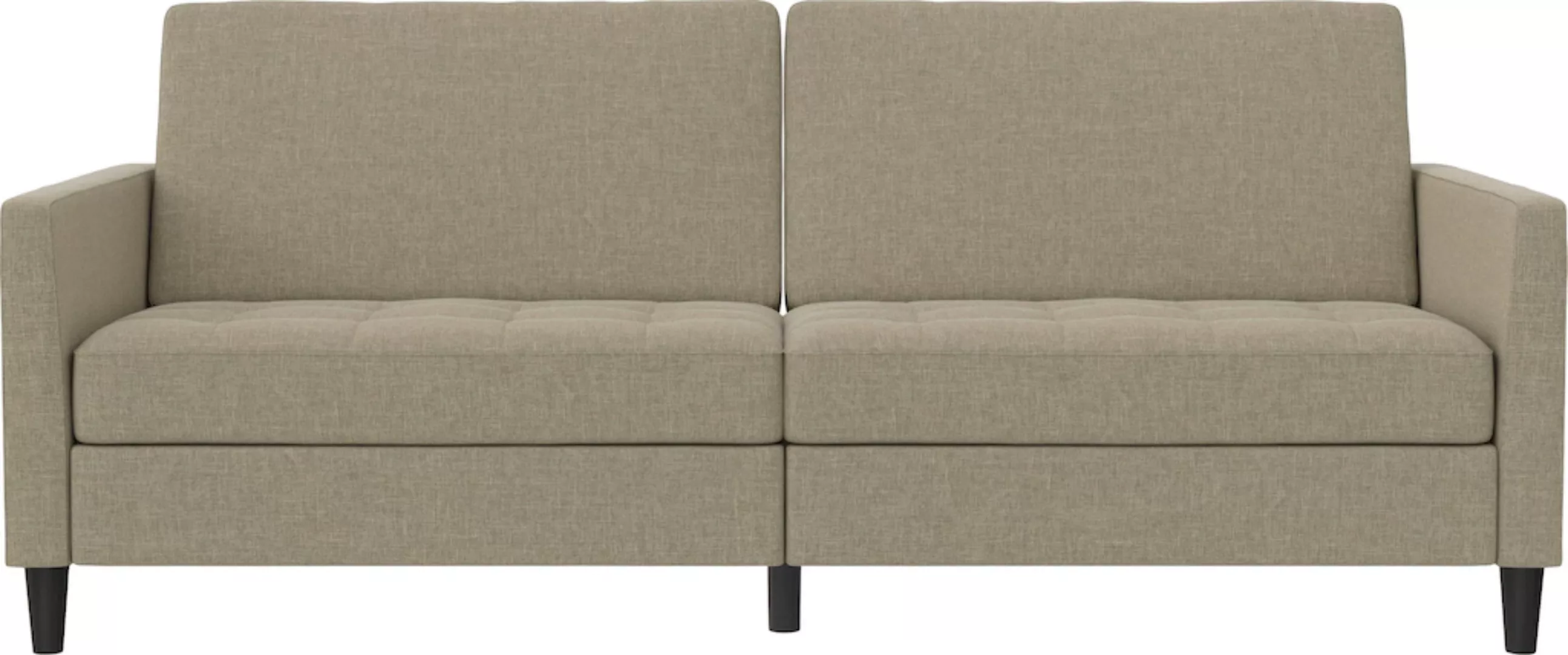 Dorel Home 3-Sitzer "Presley", Sofa mit Bett-Funktion und verstellbarer Rüc günstig online kaufen