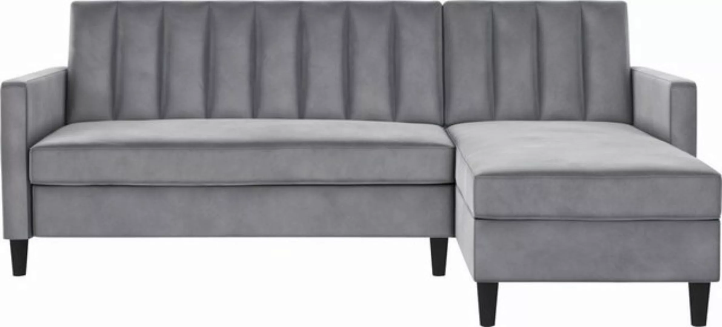 Dorel Home Ecksofa Celine, L-Form, mit Bett-Funktion und Stauraum. Recamier günstig online kaufen