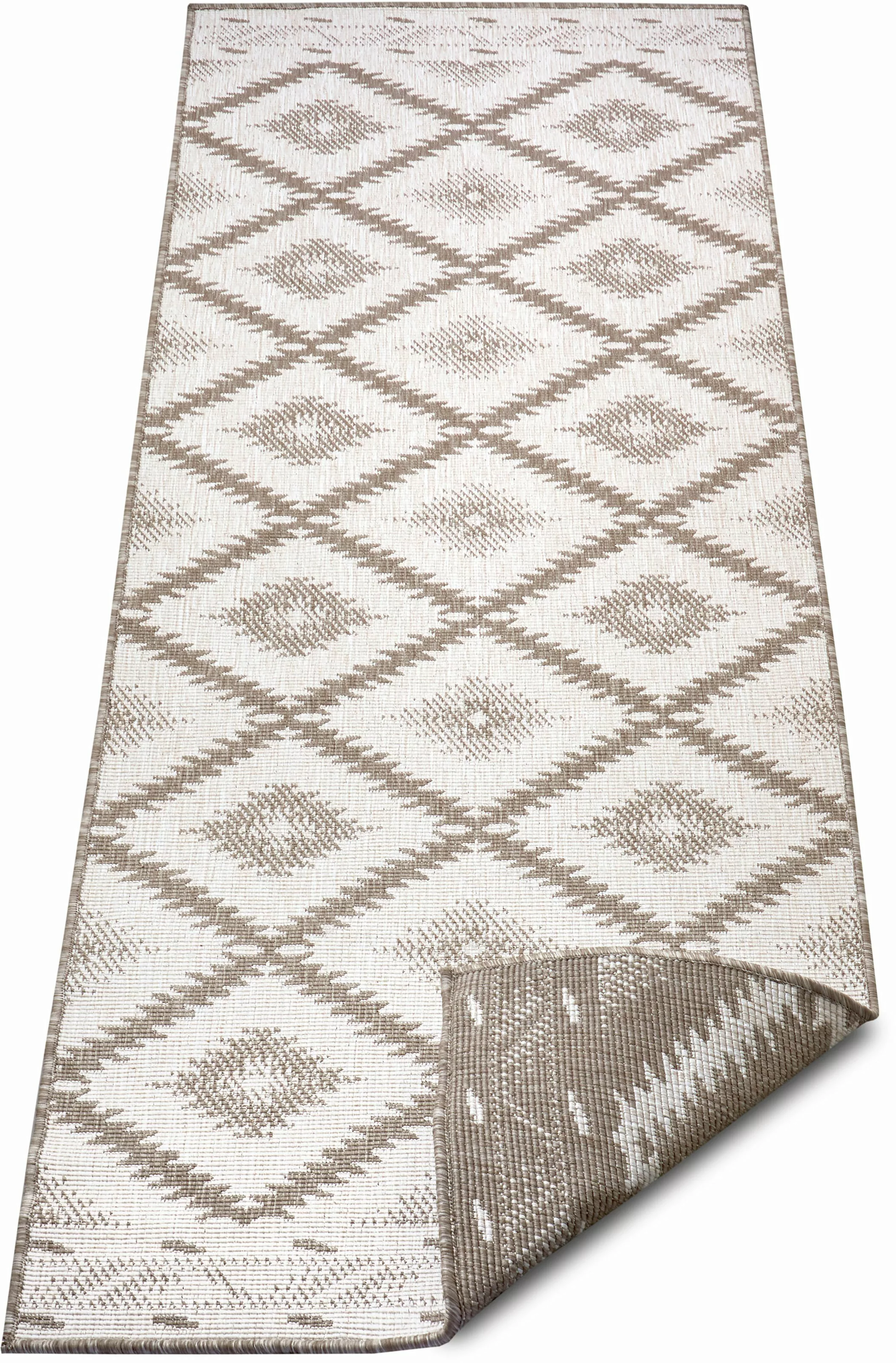 NORTHRUGS Teppich »Malibu Wendeteppich«, rechteckig, 5 mm Höhe, In-& Outdoo günstig online kaufen