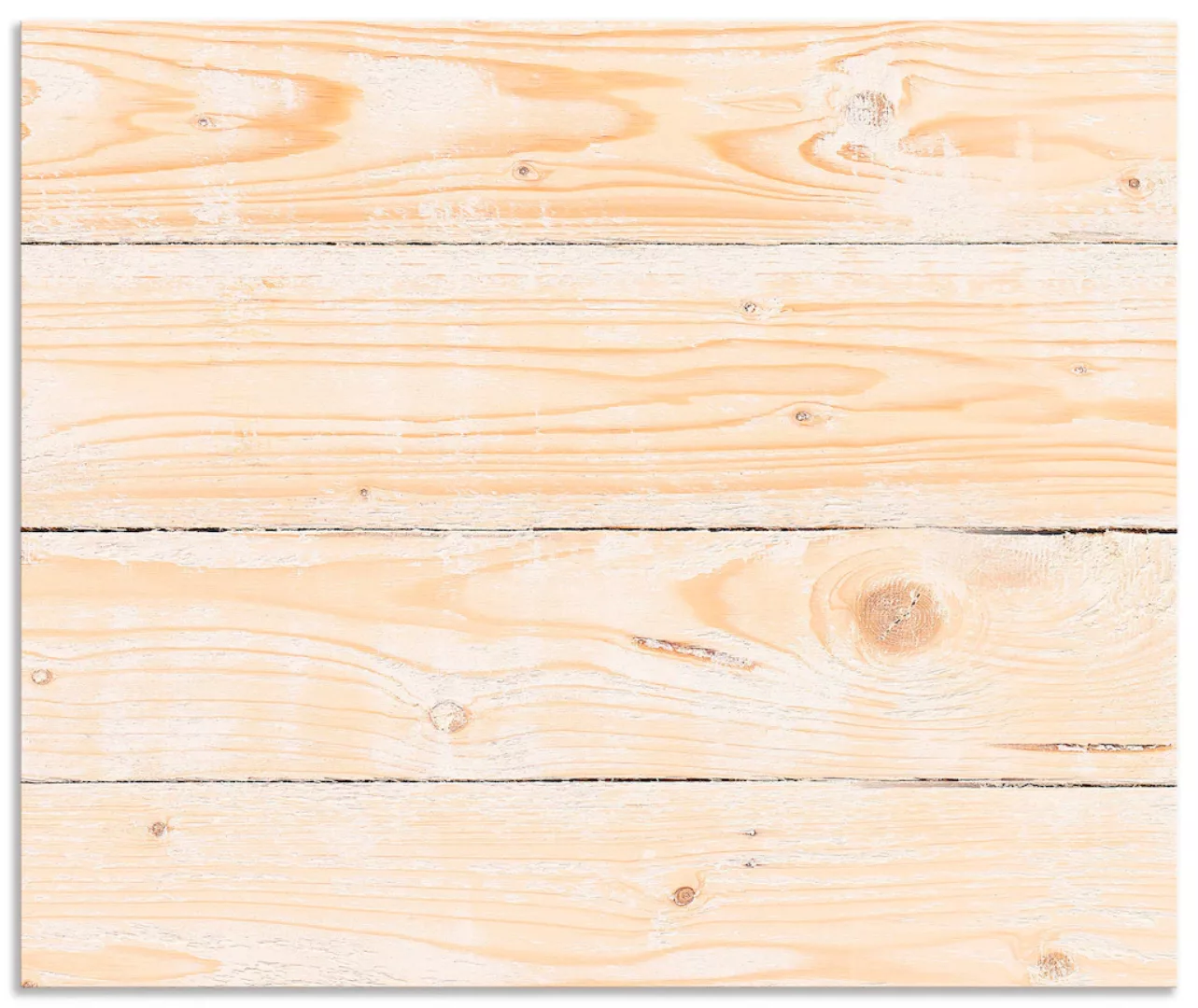 Artland Küchenrückwand "Holzstruktur", (1 tlg.), Alu Spritzschutz mit Klebe günstig online kaufen