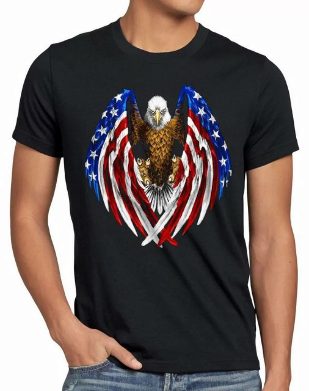 style3 T-Shirt US flagge unites states of america stars and stripes usa adl günstig online kaufen