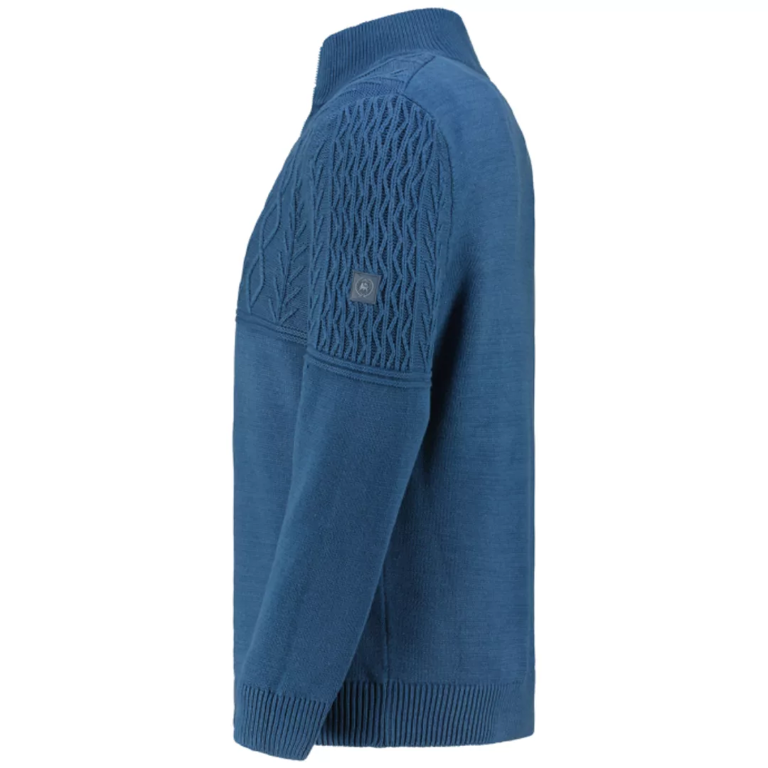 LERROS Strickpullover "LERROS Stricktroyer, tonal gemustert" günstig online kaufen