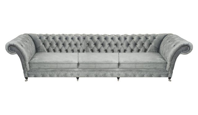 Xlmoebel Sofa Neues Drei-Sitzer-Sofa Designer Chesterfield Luxus Wohnzimmer günstig online kaufen