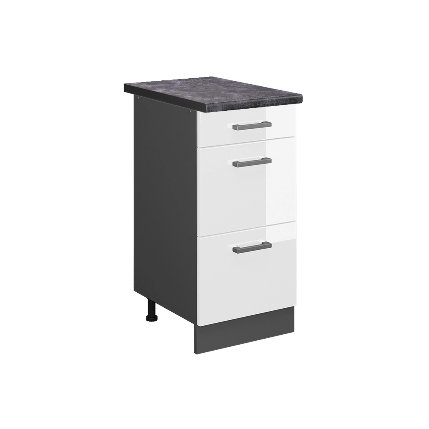 Vicco Spülenunterschrank Fame-Line, Eiche Paneel/Goldkraft Eiche, günstig online kaufen