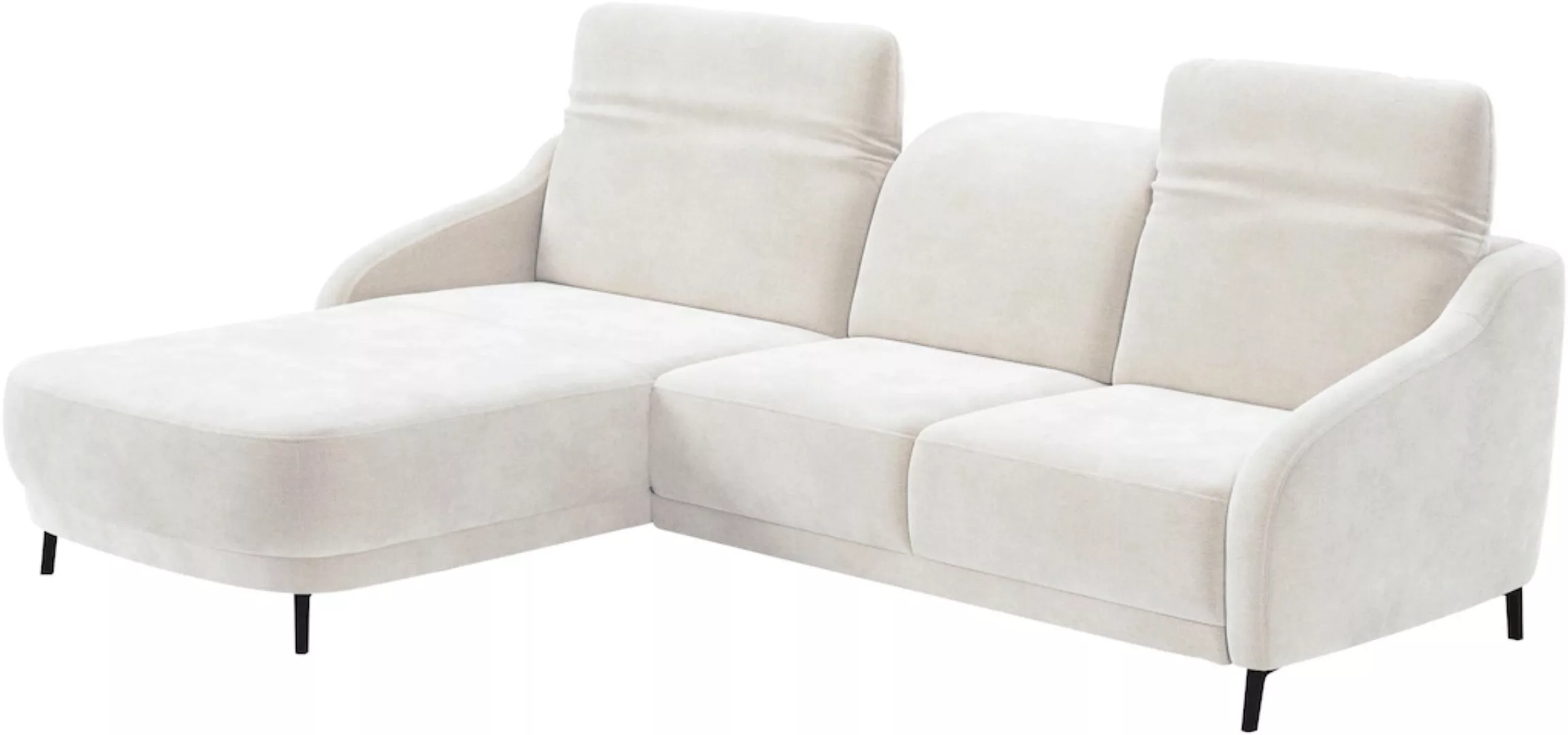 sit&more Ecksofa "Blues L-Form", wahlweise mit Klapptisch und USB günstig online kaufen