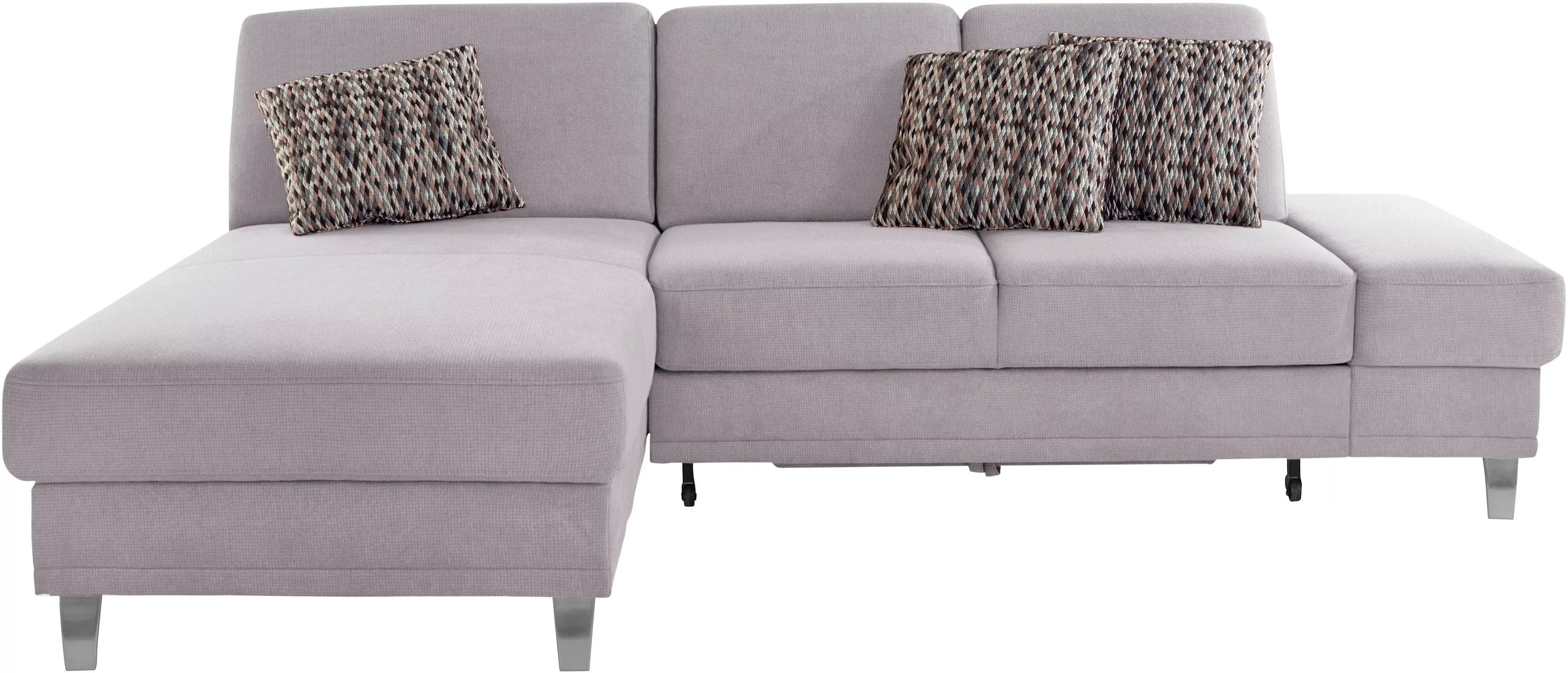sit&more Ecksofa »Clio L-Form«, wahlweise mit Bettfunktion oder Vorziehsitz günstig online kaufen