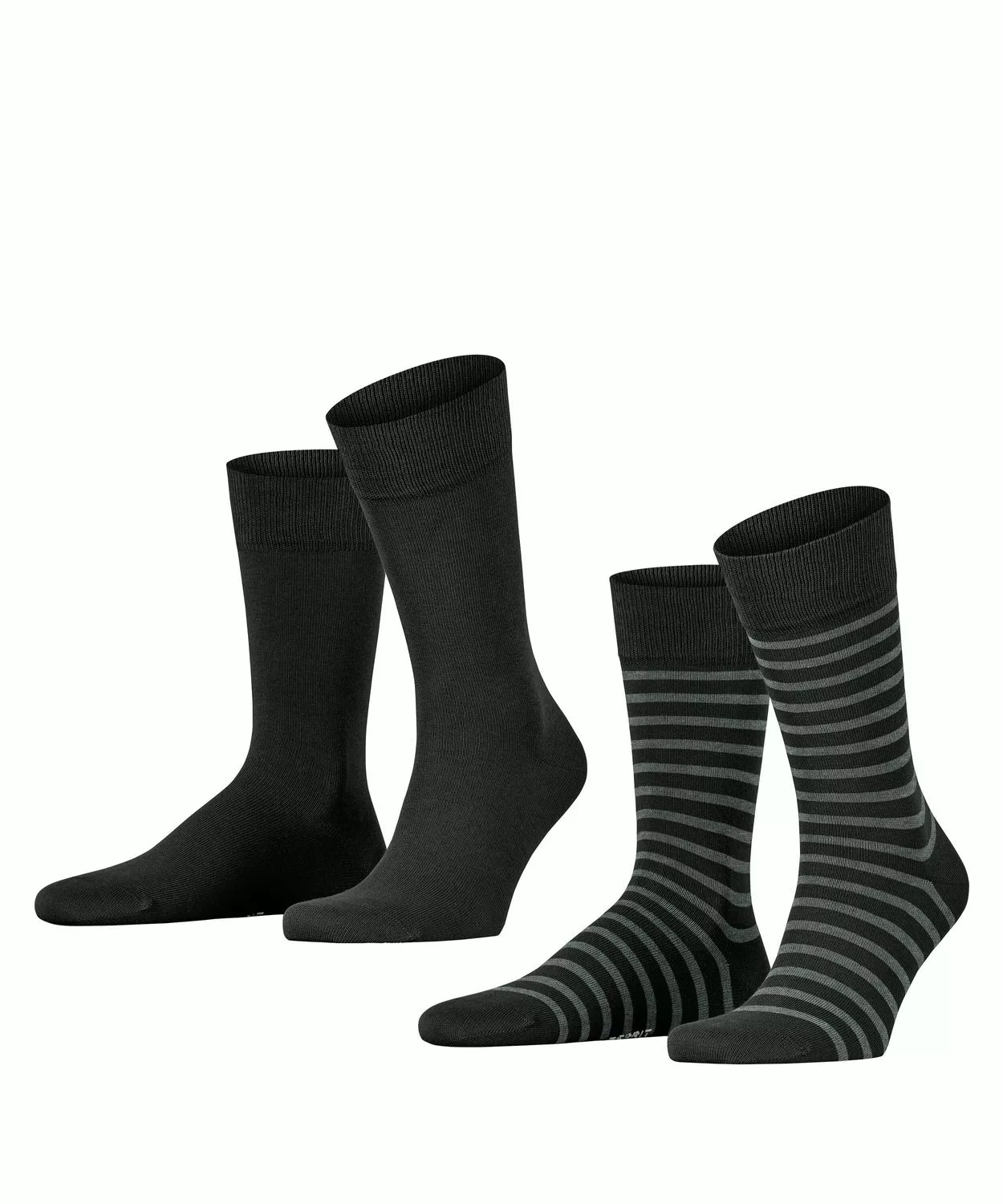 Esprit Herren Socken Fine Stripe 2er Pack günstig online kaufen