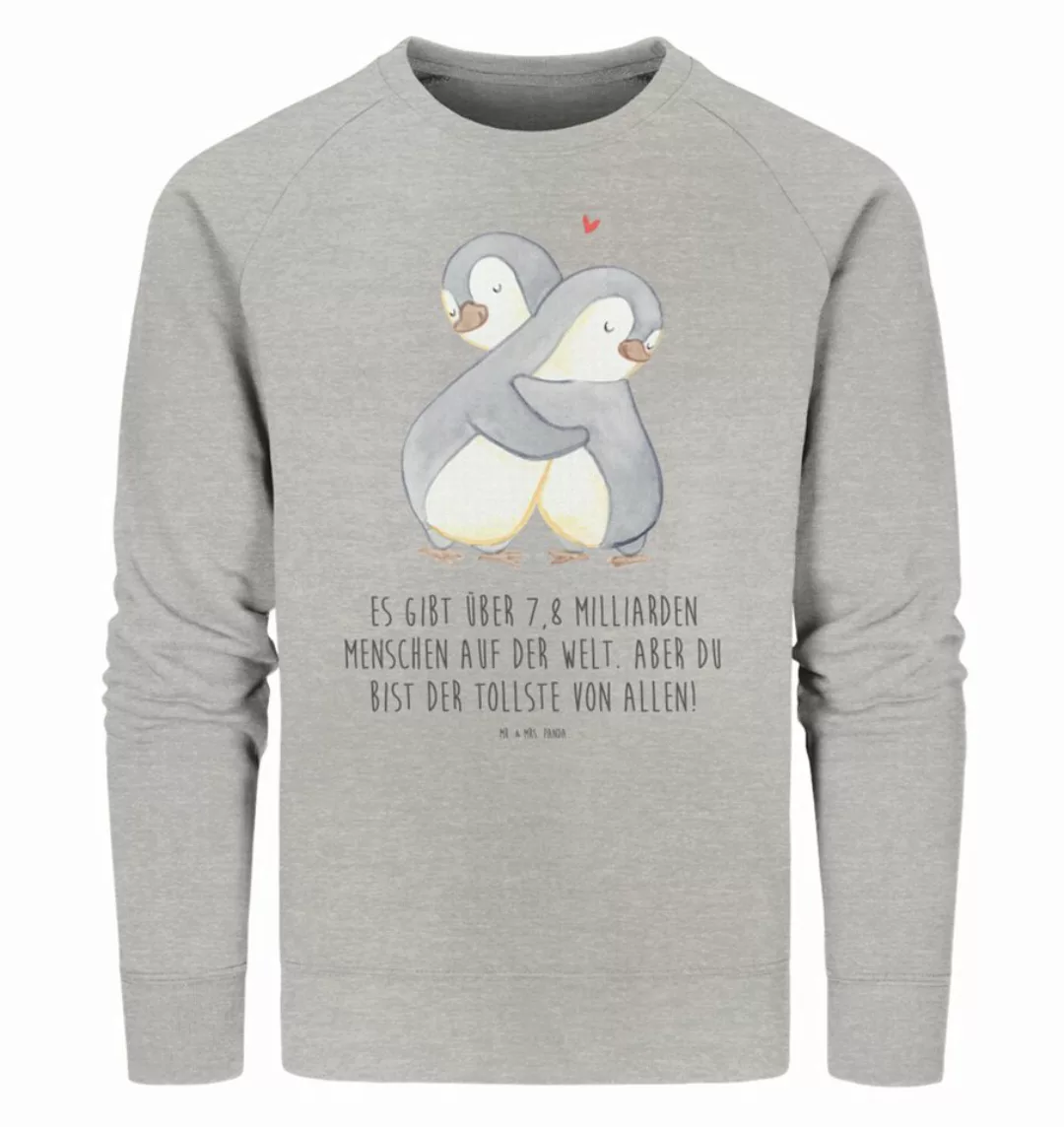 Mr. & Mrs. Panda Longpullover Größe L Pinguine Kuscheln - Heather Grey - Ge günstig online kaufen