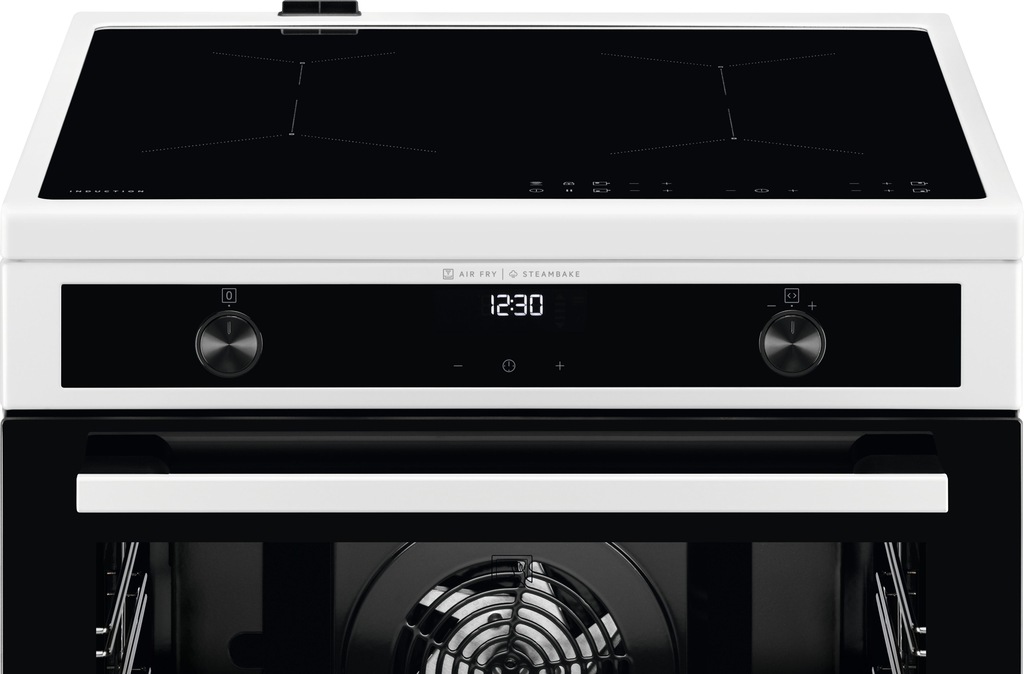 AEG Induktions-Standherd »CIB6644BBW«, mit Teleskopauszug nachrüstbar, Damp günstig online kaufen