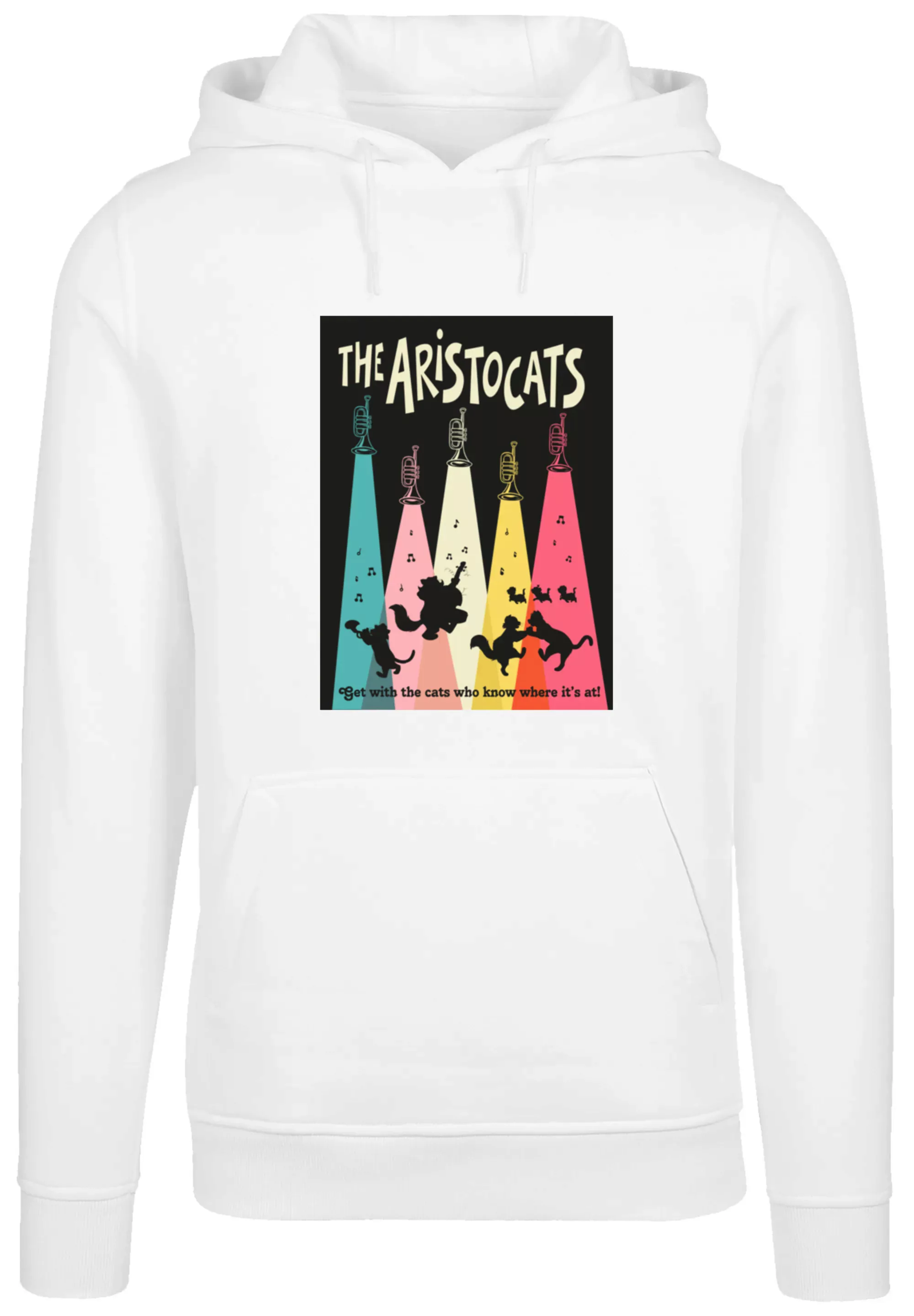 F4NT4STIC Kapuzenpullover "Disney Aristocats Get With The Cats", Premium Qu günstig online kaufen