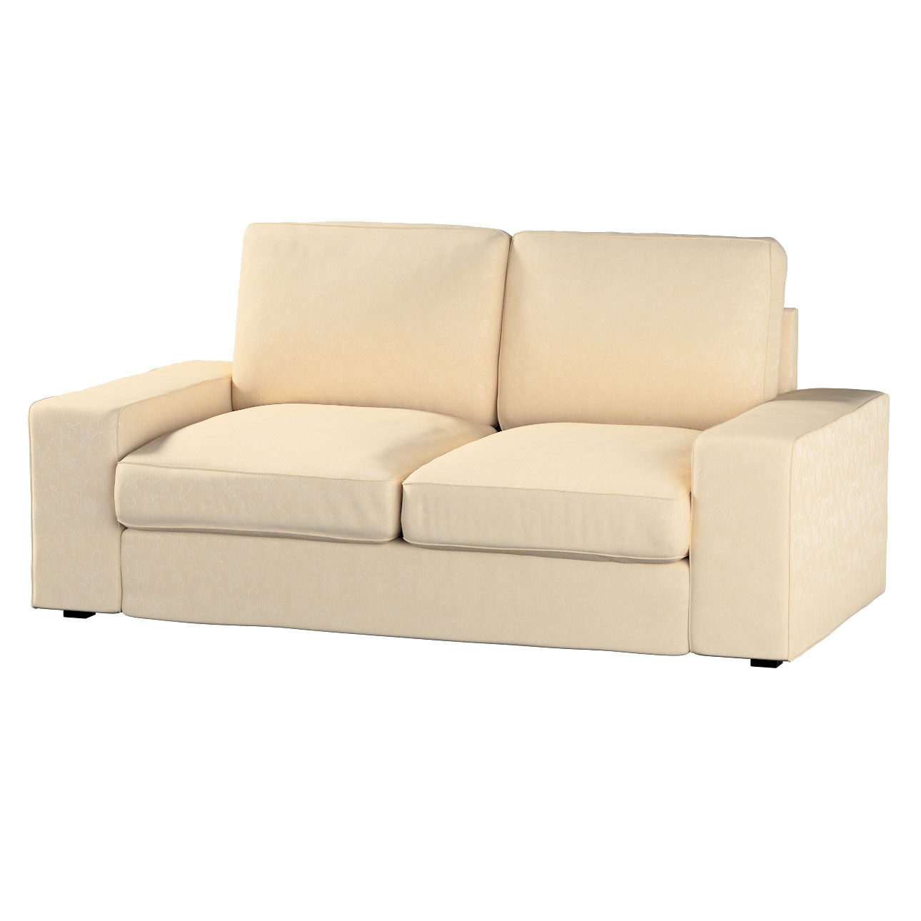 Bezug für Kivik 2-Sitzer Sofa, ecru, Bezug für Sofa Kivik 2-Sitzer, Living günstig online kaufen