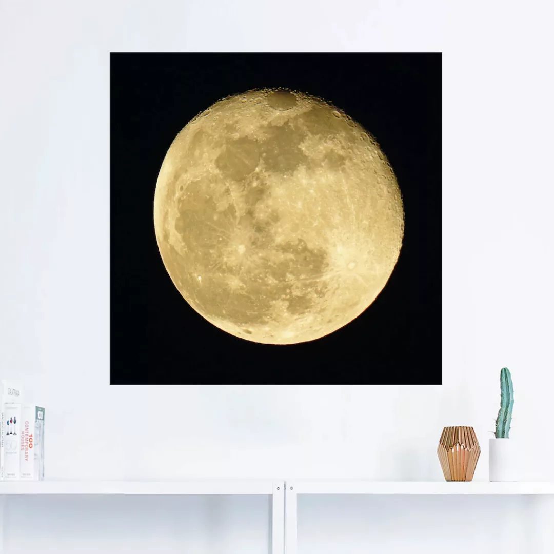 Artland Wandbild "Mond", Weltraum, (1 St.) günstig online kaufen