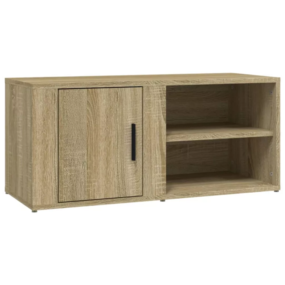 Vidaxl Tv-schrank Sonoma-eiche 80x31,5x36 Cm Holzwerkstoff günstig online kaufen