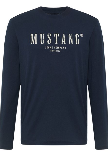 MUSTANG Langarmshirt Langarmshirt günstig online kaufen