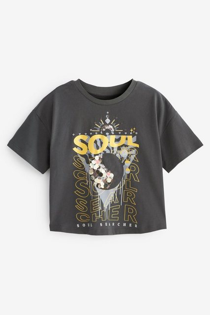 Next T-Shirt Soul T-Shirt mit Pailletten (1-tlg) günstig online kaufen