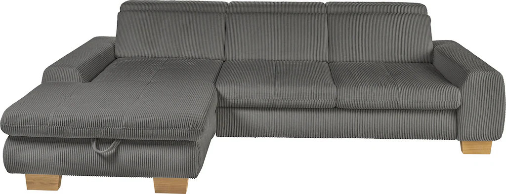 set one by Musterring Ecksofa, whlw. mit Funktion, Kaltschaum, in Cord, ant günstig online kaufen