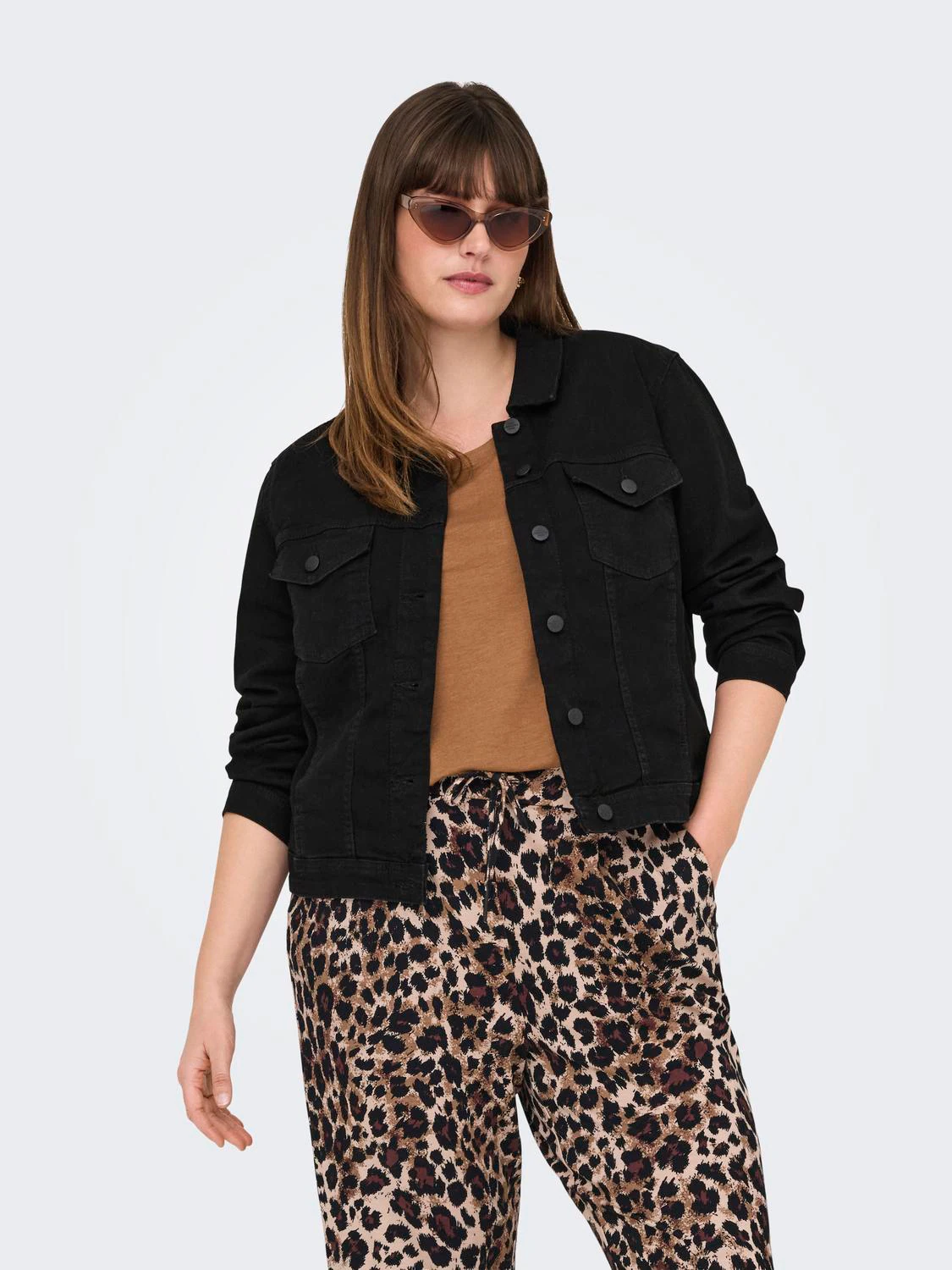 ONLY CARMAKOMA Jeansjacke "CARWESPA LS JACKET BLACK DNM" günstig online kaufen