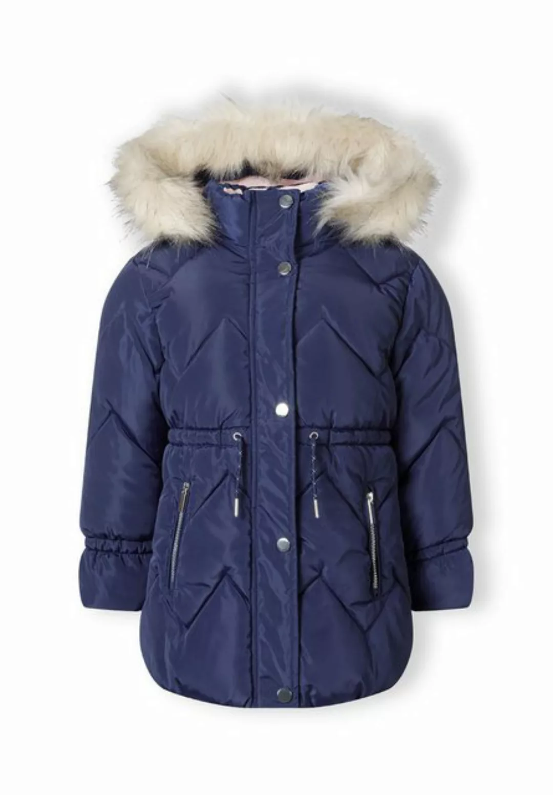 MINOTI Winterjacke Gefütterte Jacke mit abnehmbarem Kunstfell (2y-14y) günstig online kaufen