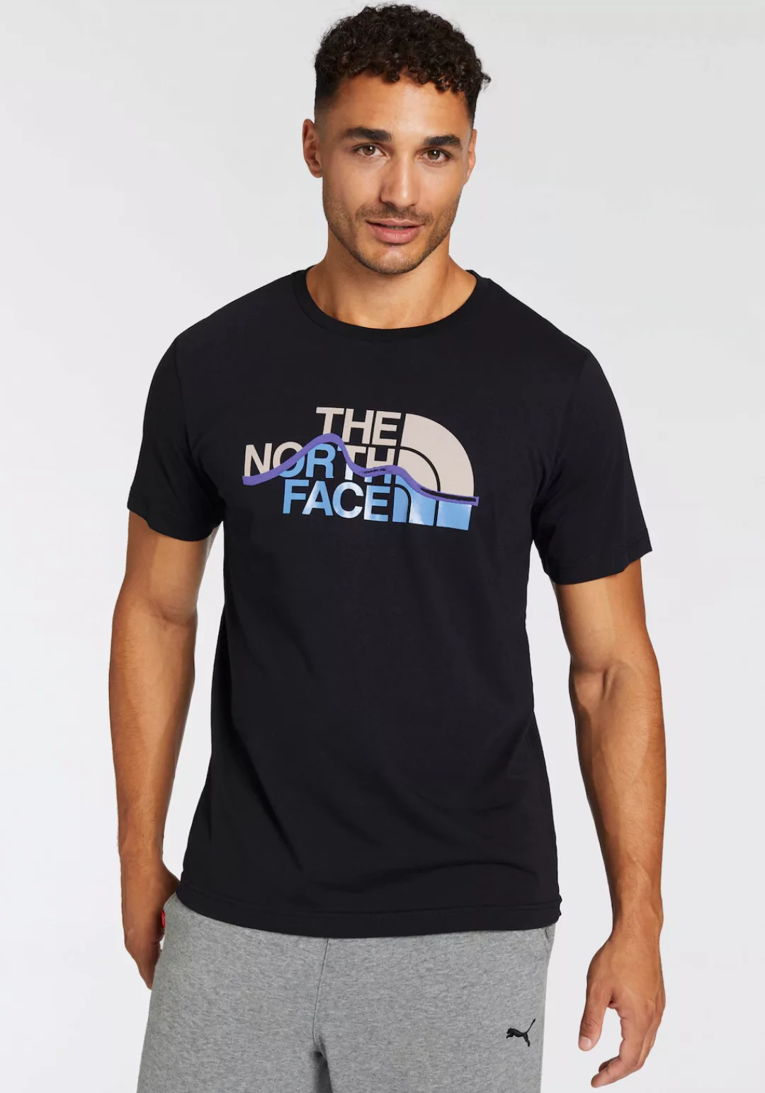 The North Face T-Shirt "M S/S MOUNTAIN LINE TEE" günstig online kaufen