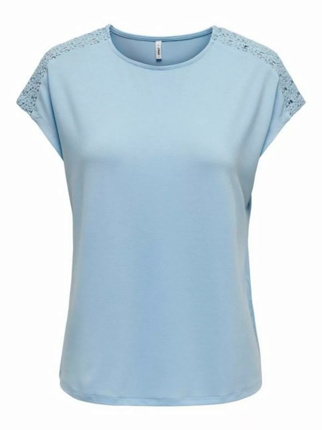 ONLY Kurzarmshirt ONLTHEA S/S LACE MIX TOP JRS mit Spitzen Einsatz günstig online kaufen