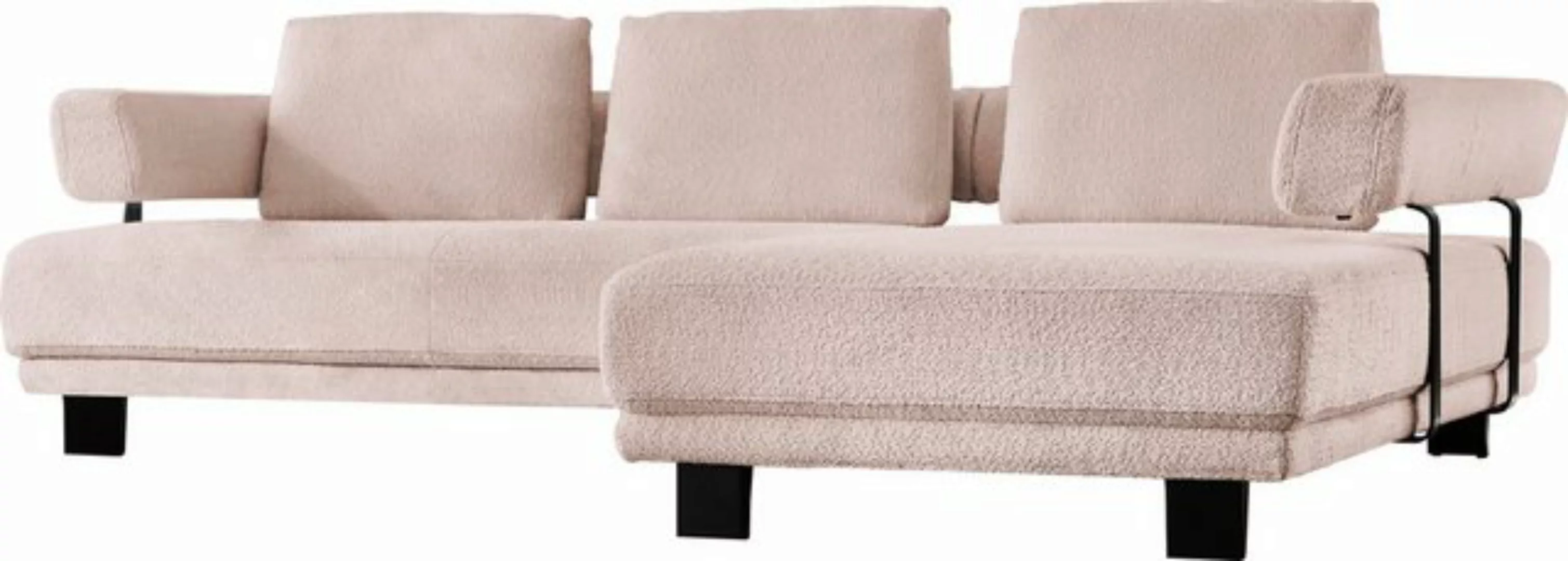 HUKLA Ecksofa "HU-HP18064 L-Form", (Set), Optional mit motorischer Vorziehb günstig online kaufen