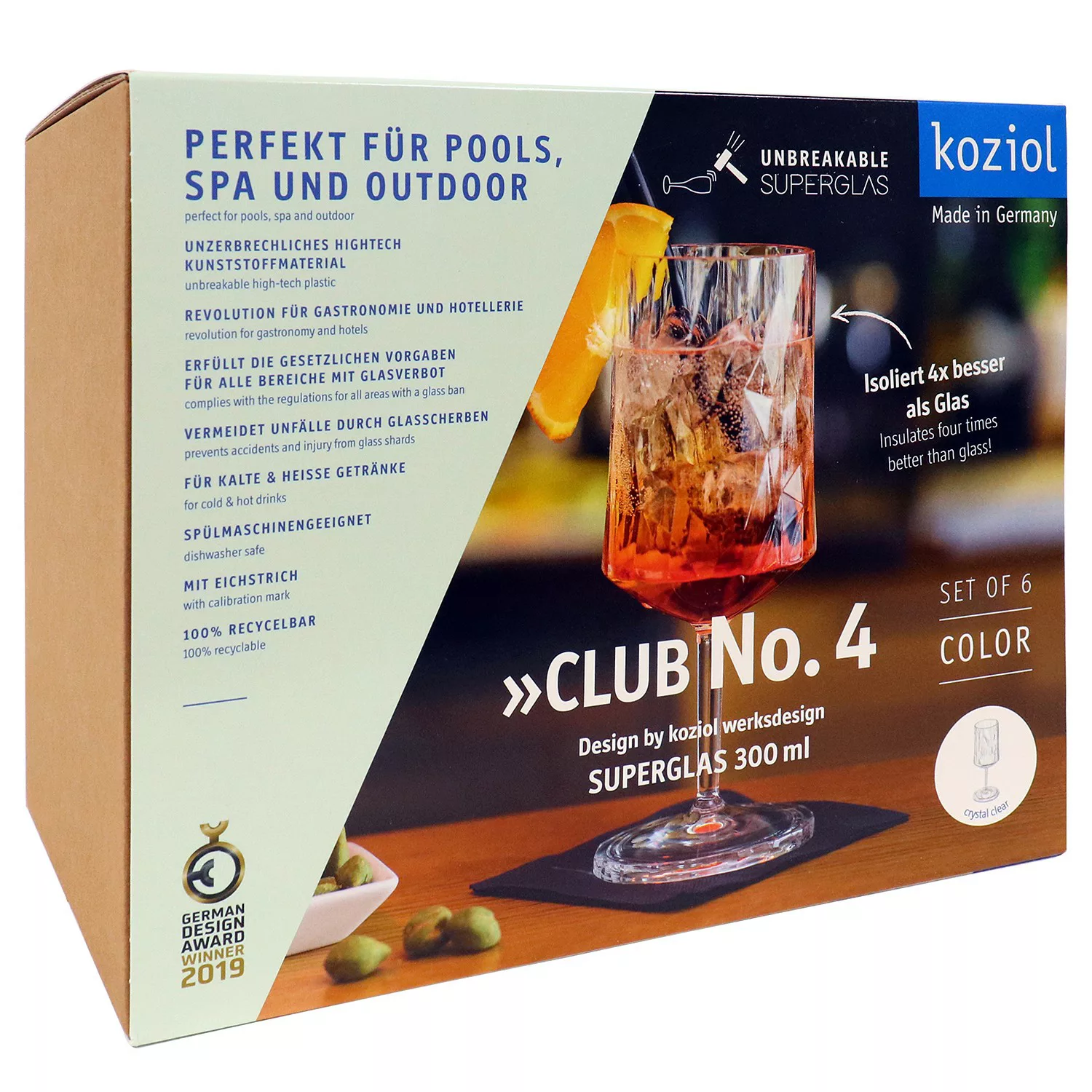 home24 Superglas Club No. 4 (6er-Set) günstig online kaufen