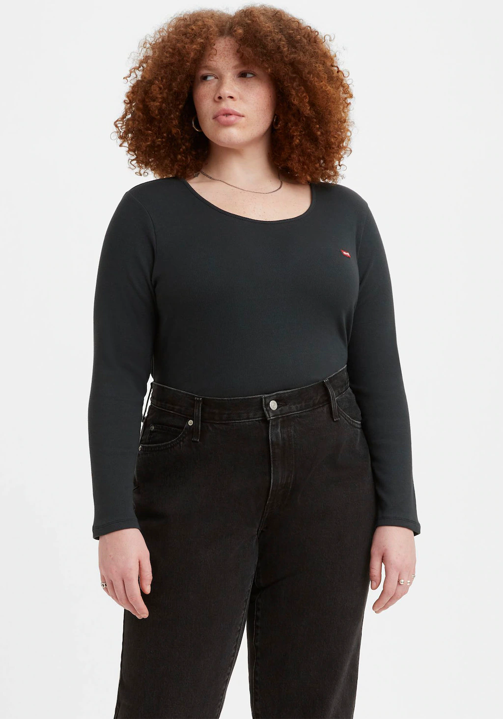 Levi's® Plus Langarmshirt HONEY LS BLACKS günstig online kaufen