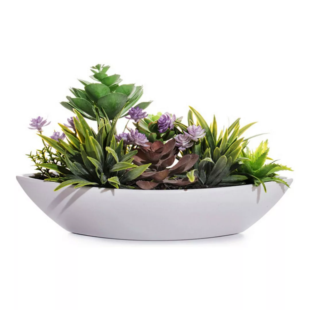 Blumenkasten Oval Kunststoff (10 X 16 X 26 Cm) (10 X 16 X 26 Cm) günstig online kaufen