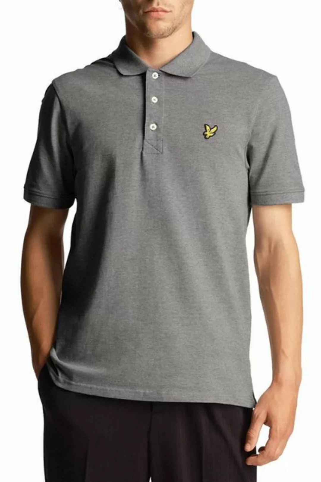 Lyle & Scott Poloshirt Basic Herren, Pique Baumwolle günstig online kaufen