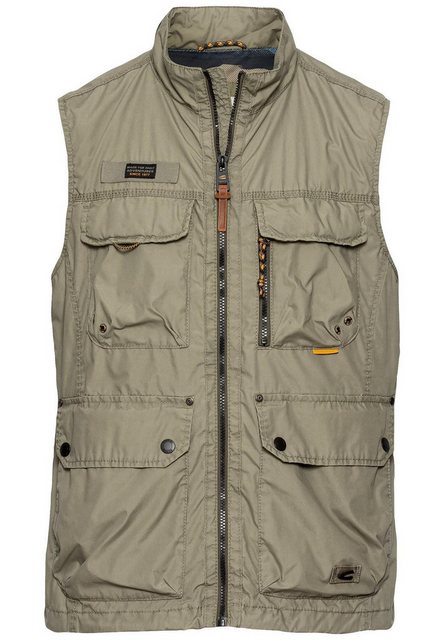 camel active Shirtweste Vest, Khaki günstig online kaufen