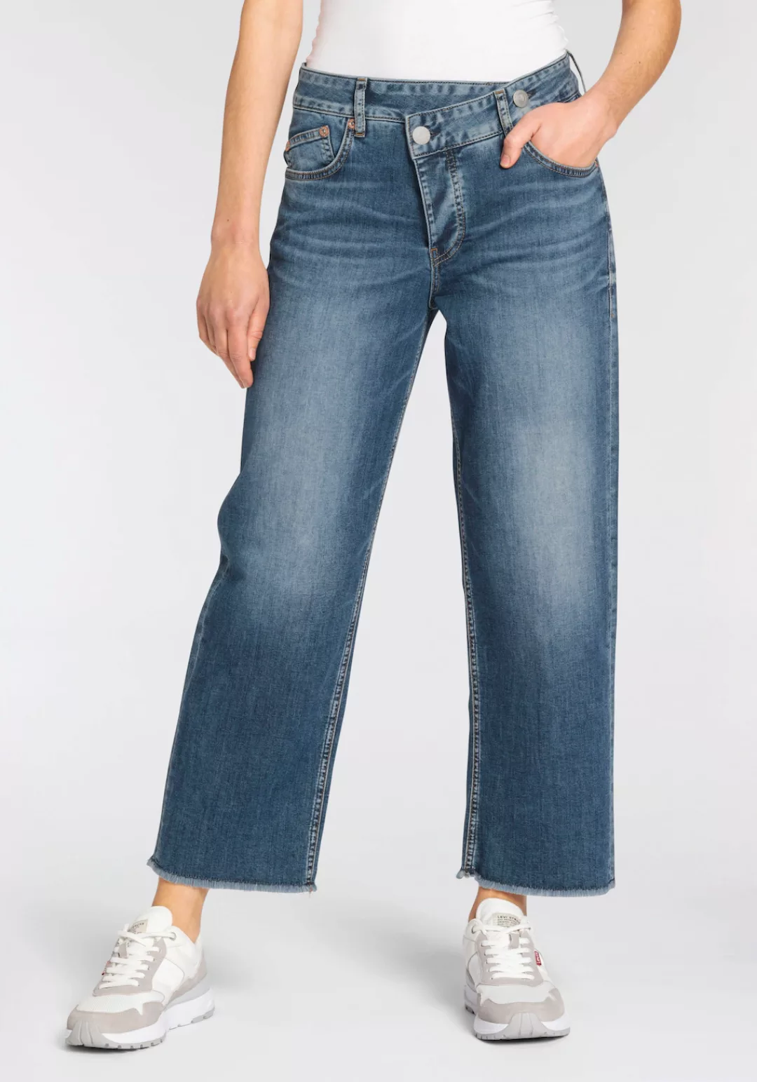 Herrlicher Weite Jeans "Mäze Sailor Light Denim" günstig online kaufen