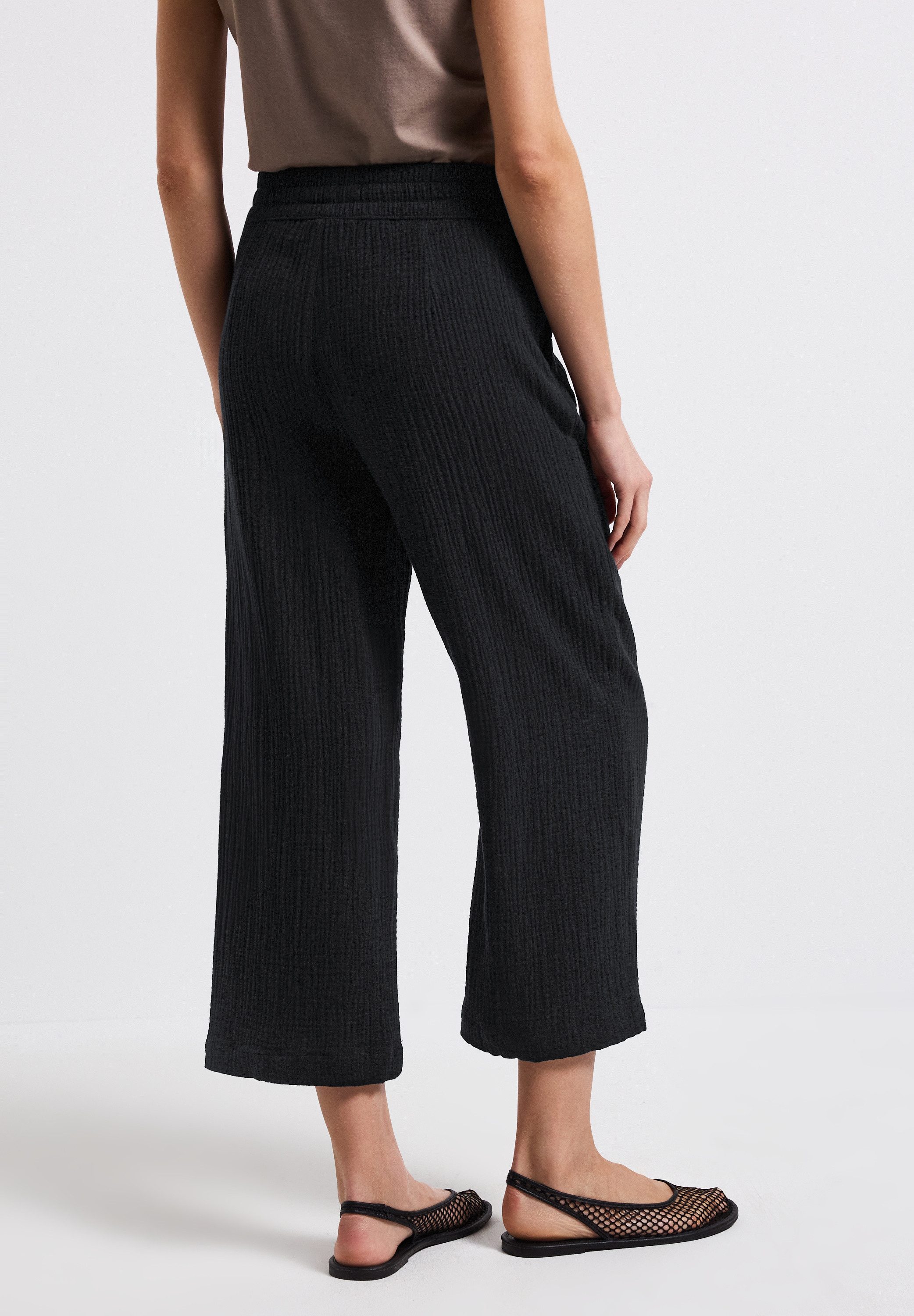 STREET ONE Stoffhose, High Waist günstig online kaufen