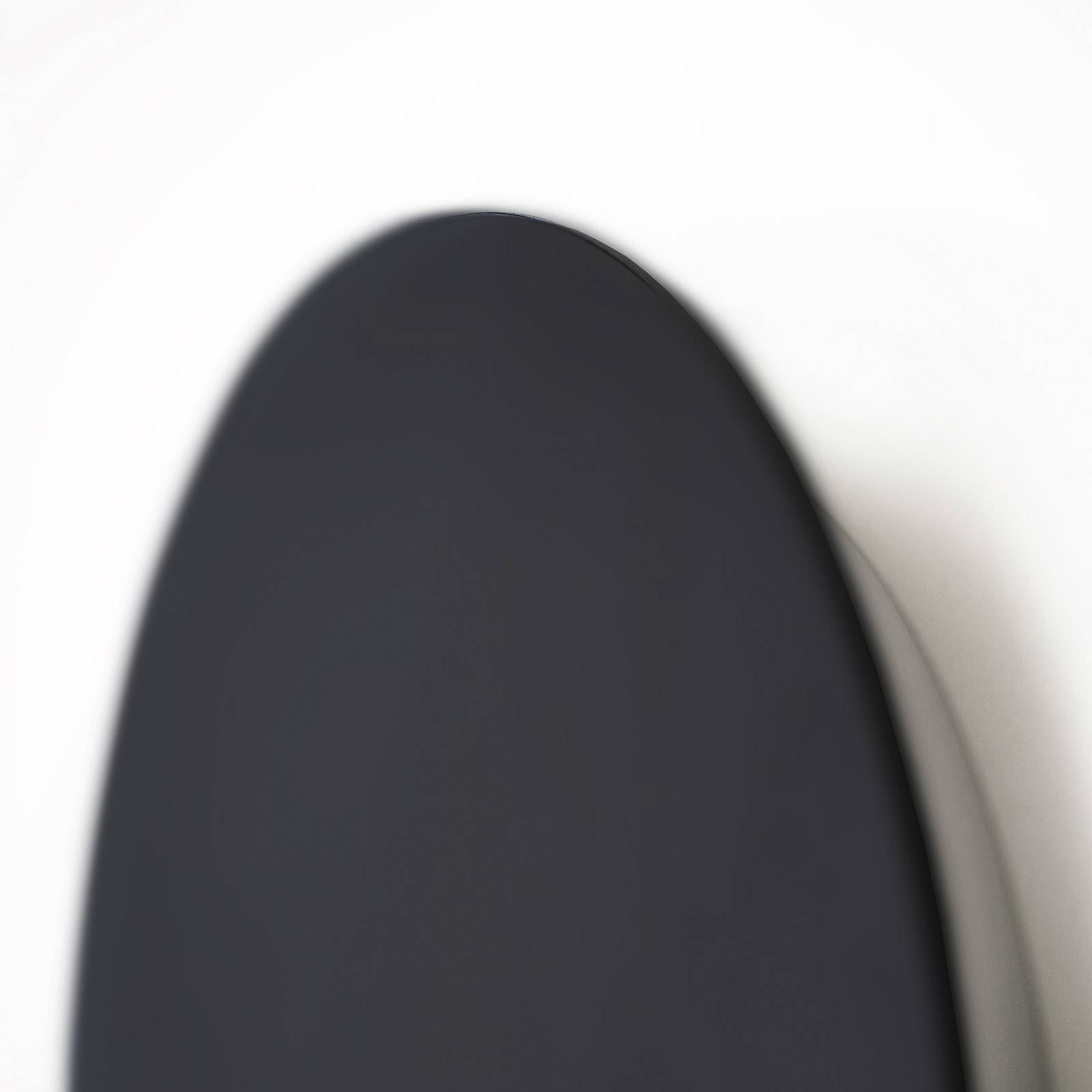 Escale Blade LED-Wandleuchte schwarz matt Ø 79 cm günstig online kaufen