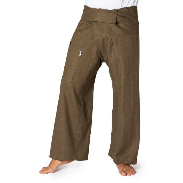 PANASIAM Wellnesshose Thai Fischerhose Hanf bequeme Unisex Wickelhose aus H günstig online kaufen